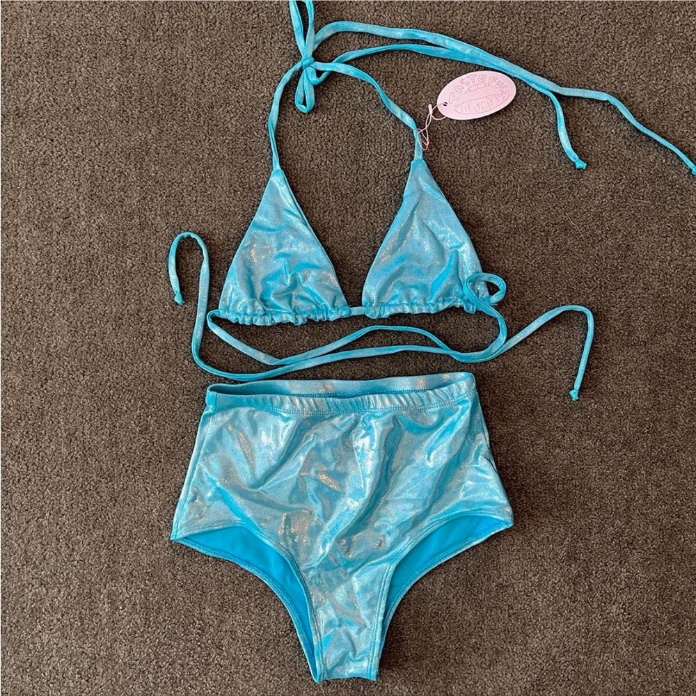 Tasteful Girl Sky Blue Set